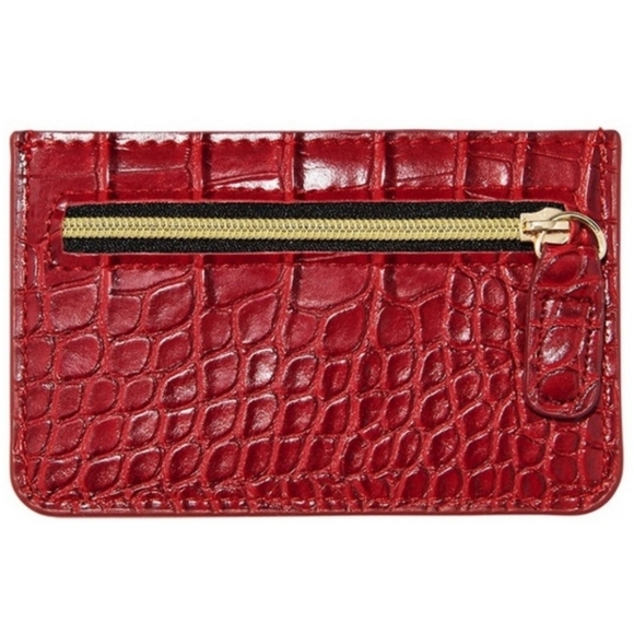 5/$30 💥 B-low The Belt Croc Card Case Red - New in Package!! - Picture 2 of 5